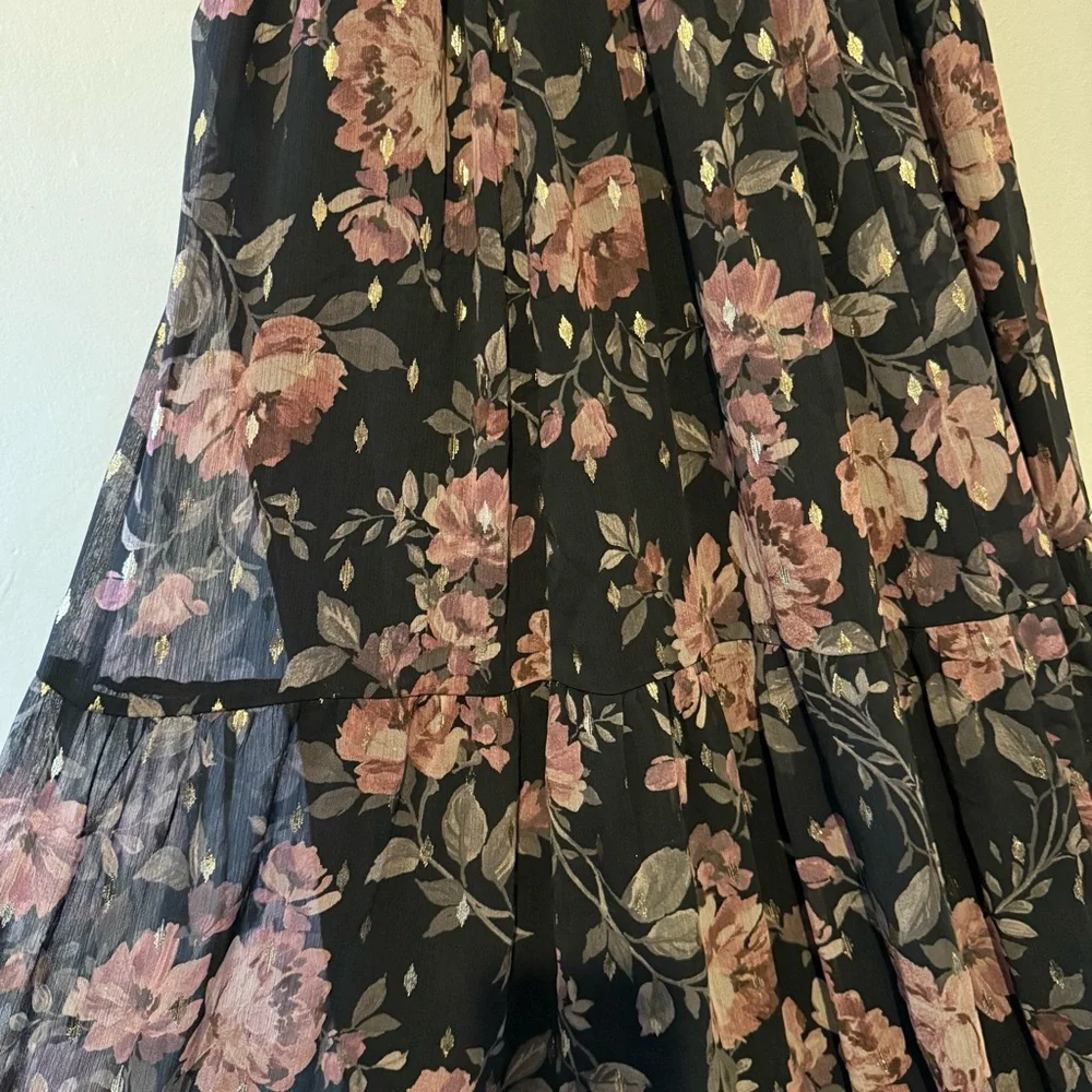 Torrid Floral Black Dress - Picture 9 of 15